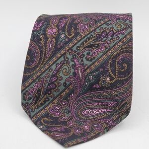 Vintage Handmade by Briar paisley tie for Lawrence Henry